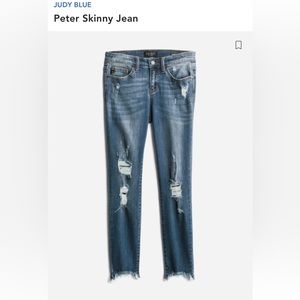 Judy Blue Skinny Jeans (Size 26)